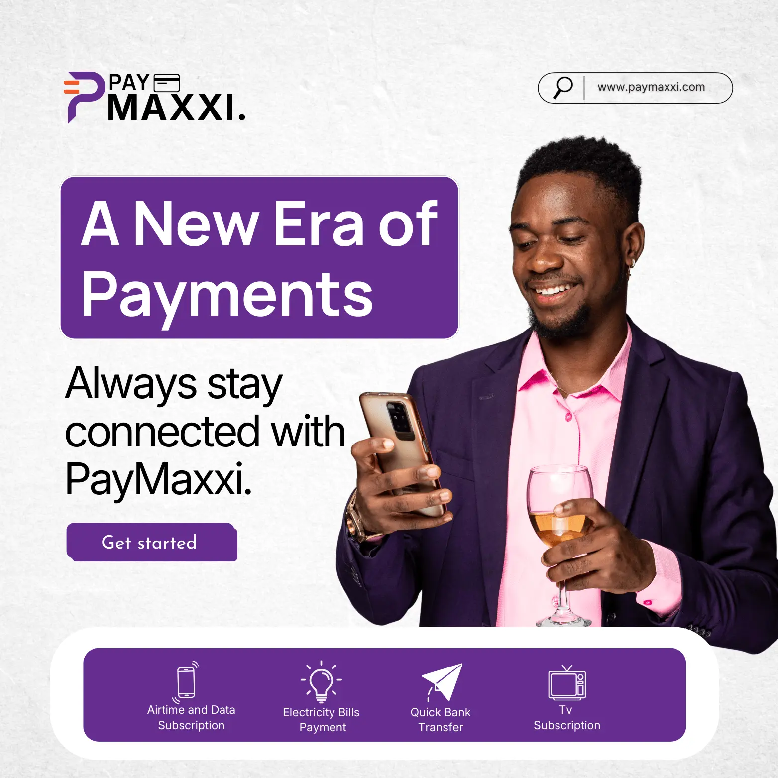 PayMaxxi fintech illustration